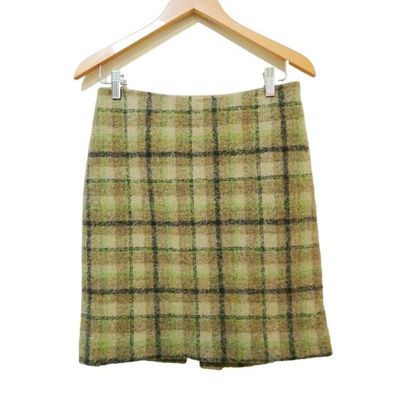 S Vtg 90s Jenne Maag Plaid Boucle Clueless Y2K Preppy Rich Girl Skirt Suit Set - Picture 9 of 10